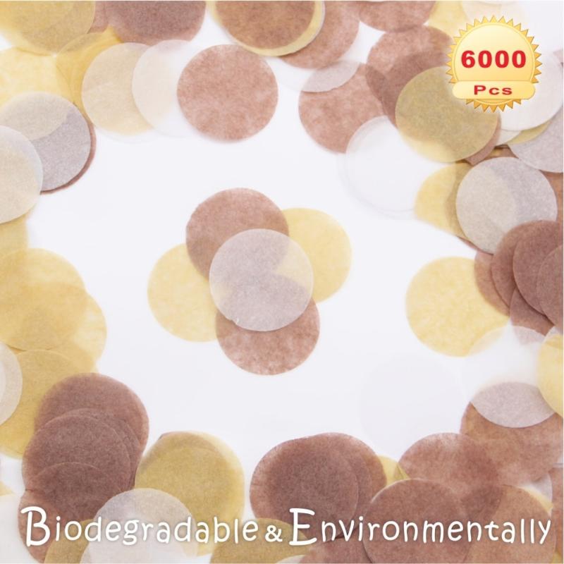 6000 Colorful Confetti for Weddings Birthdays & Celebrations