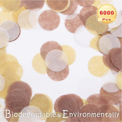6000 Colorful Confetti for Weddings Birthdays & Celebrations