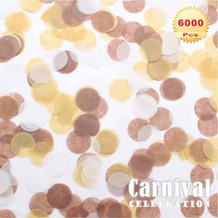 6000 Colorful Confetti for Weddings Birthdays & Celebrations