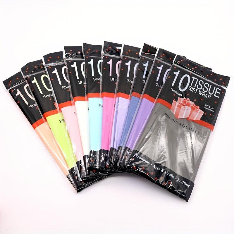 10 Sheets Tissue Paper 49x65 DIY Craft Flowers Gift Wedding Party Decoration