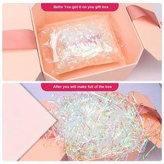 50 100g Iridescent Film PP Hamper Shreds For Gift Wrapping