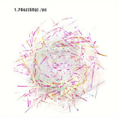 50 100g Iridescent Film PP Hamper Shreds For Gift Wrapping
