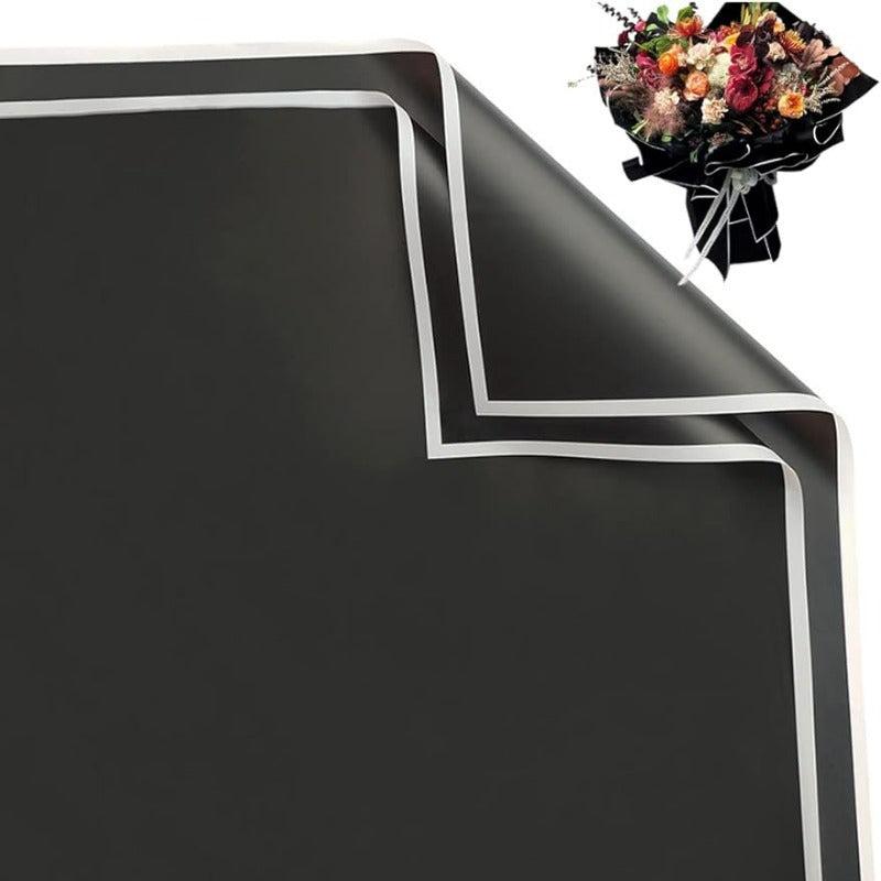 20 Sheets Flower Wrapping Paper Waterproof Bouquet Supplies 58.42 x 58.42 cm