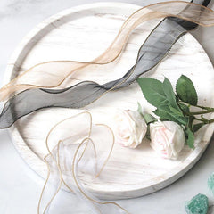 10m Fishtail Yarn Gift Ribbons Flower Bouquet Packaging 57in Width