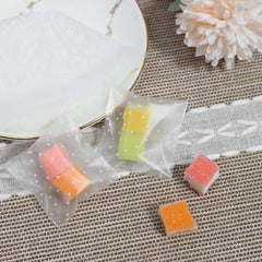 100pcs Clear Self Sealing Cellophane Christmas Cookie Candy Treat Bags
