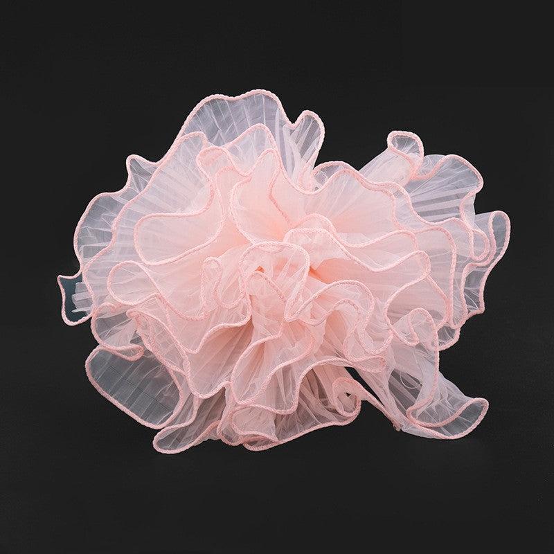 Pleated Net Yarn Floral Bouquet Gift Packaging Decorative Supplies