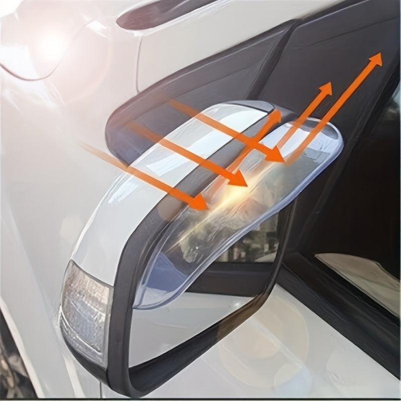 2pcs Rearview Mirror Rain Visor Guard for Car Truck SUV
