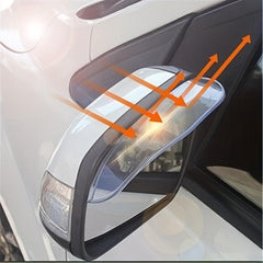 2pcs Rearview Mirror Rain Visor Guard for Car Truck SUV