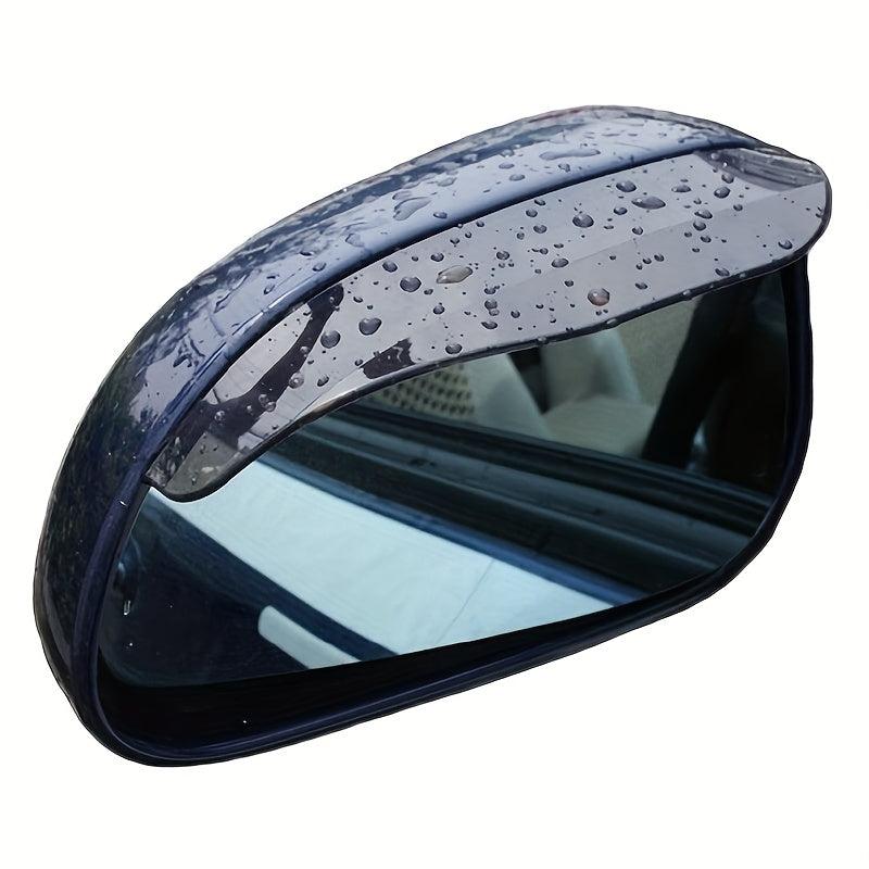 2pcs Rearview Mirror Rain Visor Guard for Car Truck SUV