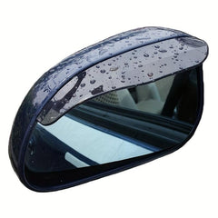 2pcs Rearview Mirror Rain Visor Guard for Car Truck SUV