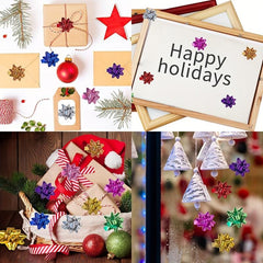 150pcs Valentines Bows Mini Gift Wrap Bows for Occasion Presents