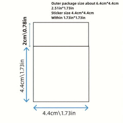 45pcs Boxed Strawberry Pink Sealing Stickers for Scrapbook and Diary Decoration