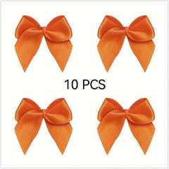 100pcs Mini Ribbon Bows Flowers DIY Craft Sewing Scrapbooking Wedding