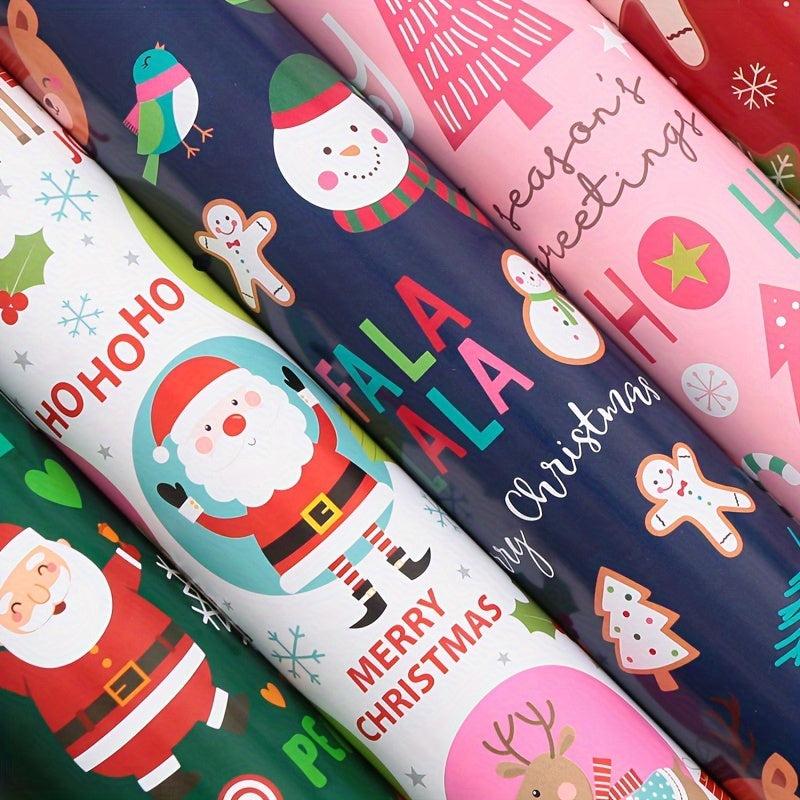 Cartoon Christmas Paper for Decoration
