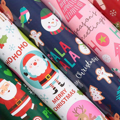 Cartoon Christmas Paper for Decoration
