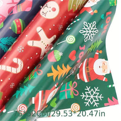 Cartoon Christmas Paper for Decoration