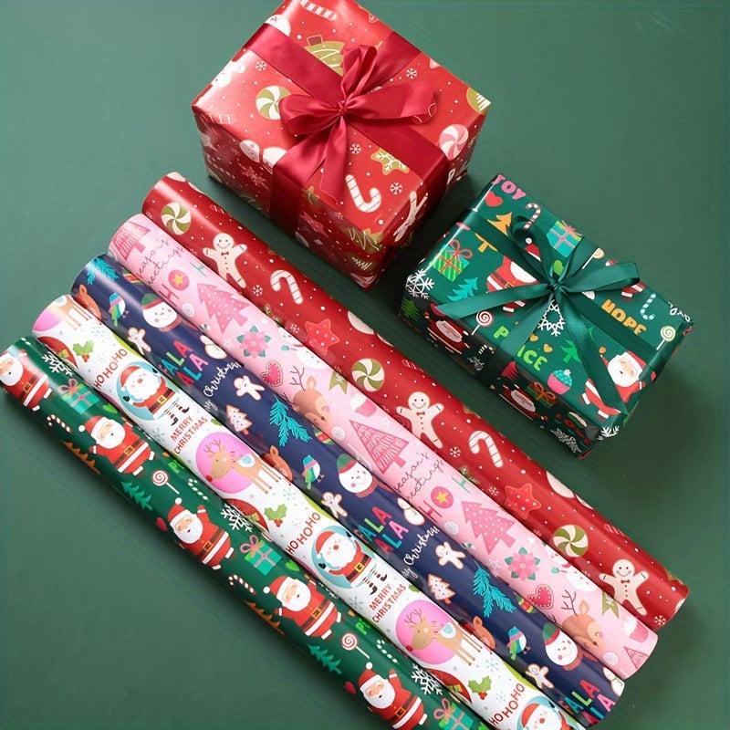 Cartoon Christmas Paper for Decoration