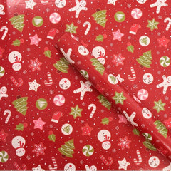 Cartoon Christmas Paper for Decoration