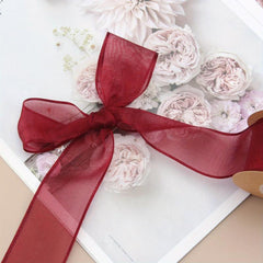 14 Meter Transparent Gauze Tape, High Gauze Tape Bouquet Packaging