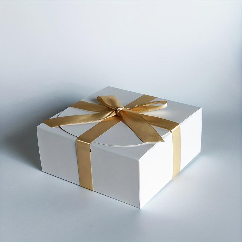 5pcs All-in-One Gift Packaging Set with Bow Ribbon - Ideal for Any Occasion
