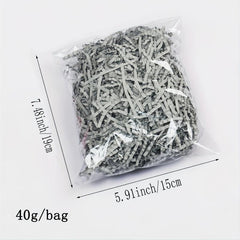 40g Pleated Raffia Filling Paper - Set of 1