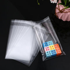 100pcs 4x6 15 24x20 32 Cm Transparent Self adhesive Sealed Plastic Bags
