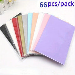 66pcs A5 Tissue Paper DIY Hand Account Copy Paper Wrapping Flower Bouquet