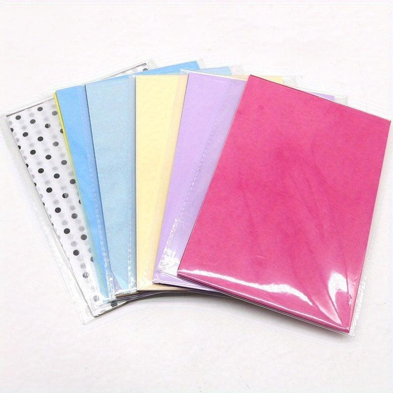 66pcs A5 Tissue Paper DIY Hand Account Copy Paper Wrapping Flower Bouquet