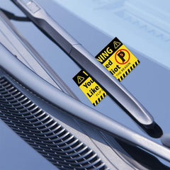 50pcs Bad Parking Cards Funny No Parking Cards with Reasons