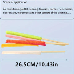 1pc Detail Duster Sticks Air Conditioner Air Outlet Cleaner Car Crevice