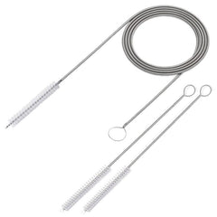3pcs Long Tube Cleaner Straw Drain Brush Car Sink Hose Fish Tank Refrigerator