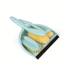 Mini Cleaning Brush And Dustpan Set - 3 Types Cleaning Brushes And Dustpan