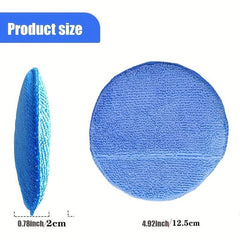 2pcs Car Superfine Fiber Round Sponge Detail Cleaning Pad for Wax Sprayer