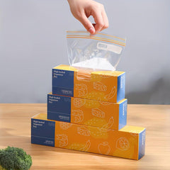 30PCS Reusable Storage Bags Leak-proof Food Sandwich Snack Organizer
