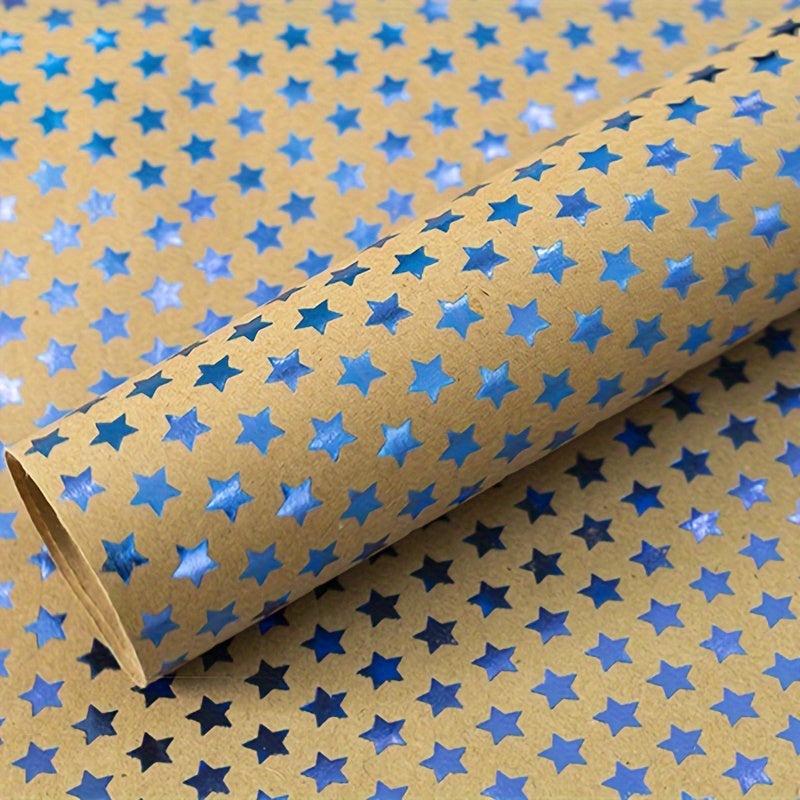 Bronzing Wrapping Paper Birthday Holiday Gift Book Leather Paper Packaging