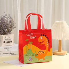4pcs Dinosaur Pattern Gift Bags 9 1 8 7 4 3inch 23 22 Goodie Bags Goody Bags