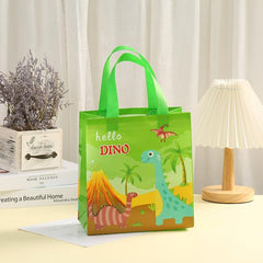 4pcs Dinosaur Pattern Gift Bags 9 1 8 7 4 3inch 23 22 Goodie Bags Goody Bags