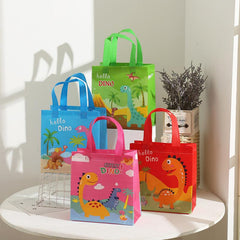4pcs Dinosaur Pattern Gift Bags 9 1 8 7 4 3inch 23 22 Goodie Bags Goody Bags