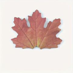 25pcs Maple Leaf Decoration Simulated Leaves Note Paper School Sticky Notes