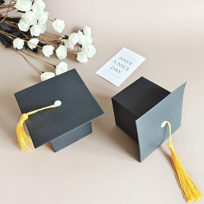 10pcs Graduation Cap Gift Boxes for Parties