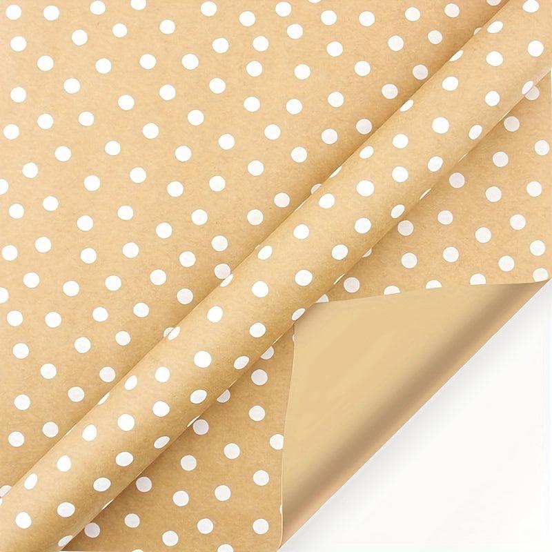 5pcs Christmas Wrapping Paper Sheet - 5 Different Designs 43x100 Cm