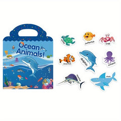 Fun Scene Reusable Stickers for Training - Animal, Dinosaur