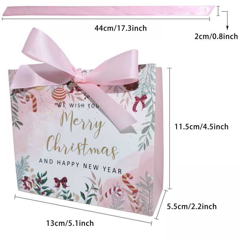 Christmas Candy Box Chocolate Biscuit Box with PVC Window