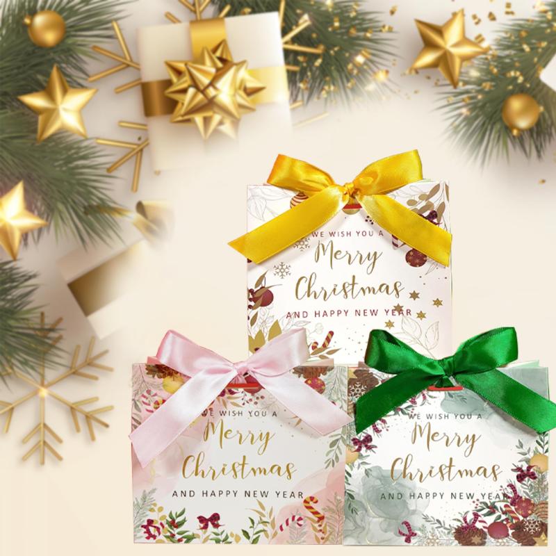 Christmas Candy Box Chocolate Biscuit Box with PVC Window
