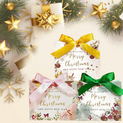 Christmas Candy Box Chocolate Biscuit Box with PVC Window