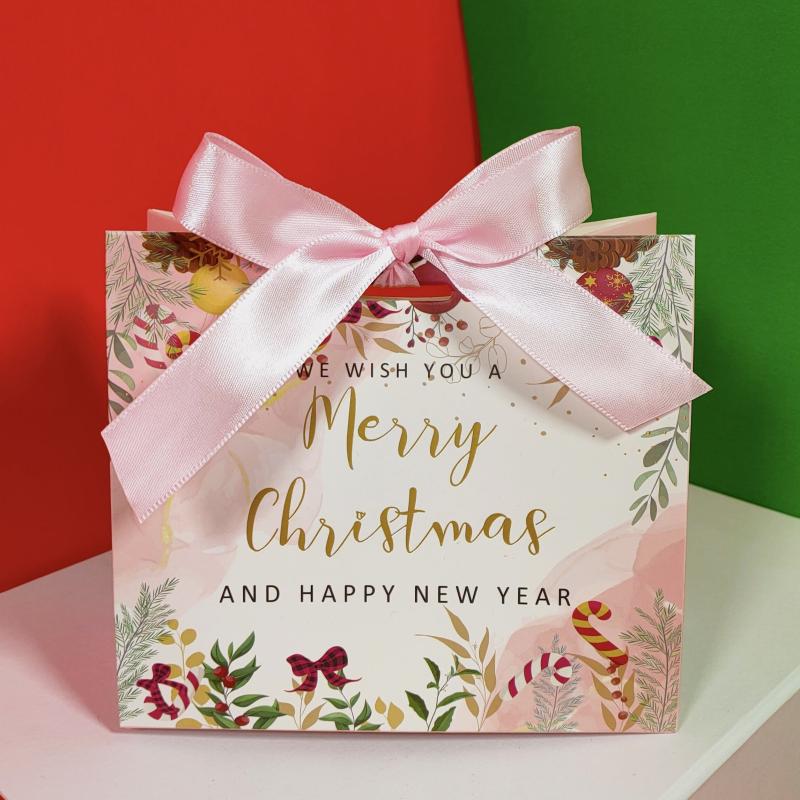 Christmas Candy Box Chocolate Biscuit Box with PVC Window