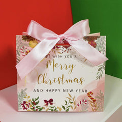 Christmas Candy Box Chocolate Biscuit Box with PVC Window