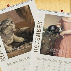 Funny Renaissance Cat Wall Calendar - 12 Month Ugly Cat Pictures