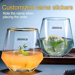 360pcs Transparent Waterproof Name Labels School Office Scrapbook Pro