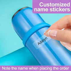 360pcs Transparent Waterproof Name Labels School Office Scrapbook Pro